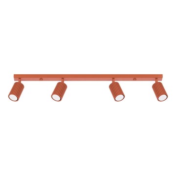 Faretto KARBON 4xGU10/10W/230V rosso