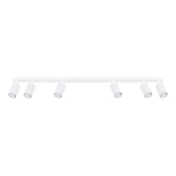 Faretto KARBON 6xGU10/10W/230V bianco