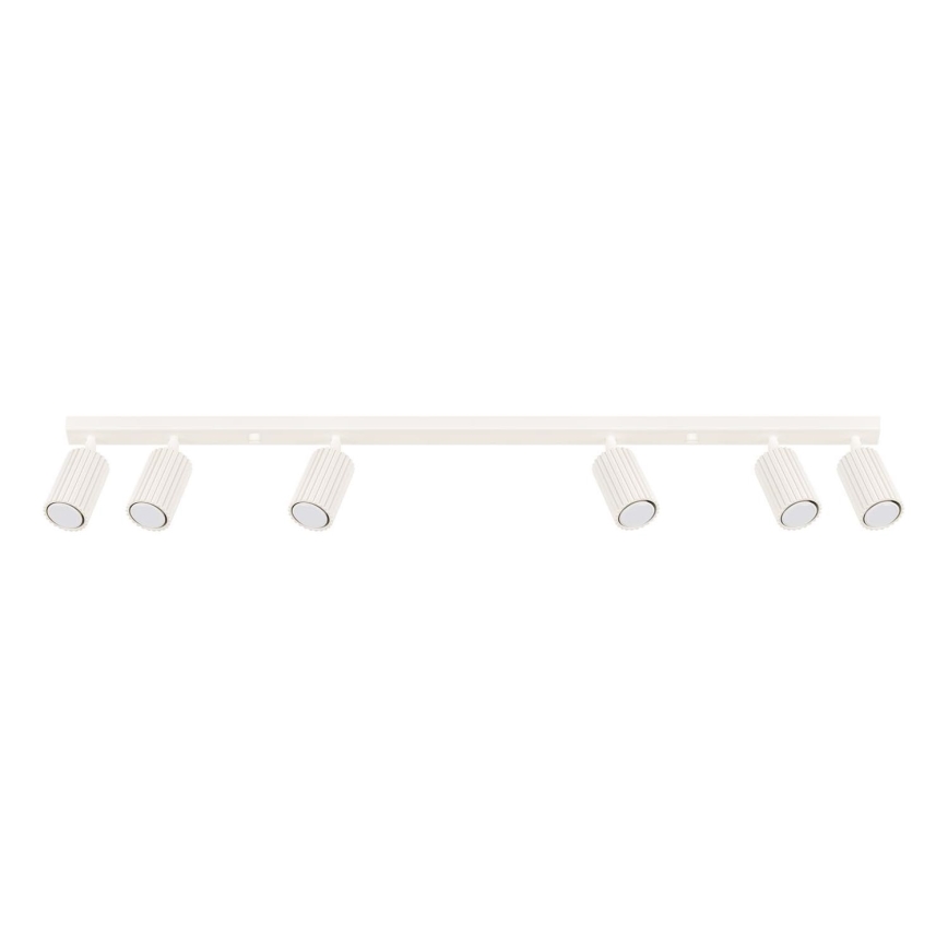 Faretto KARBON 6xGU10/10W/230V color crema