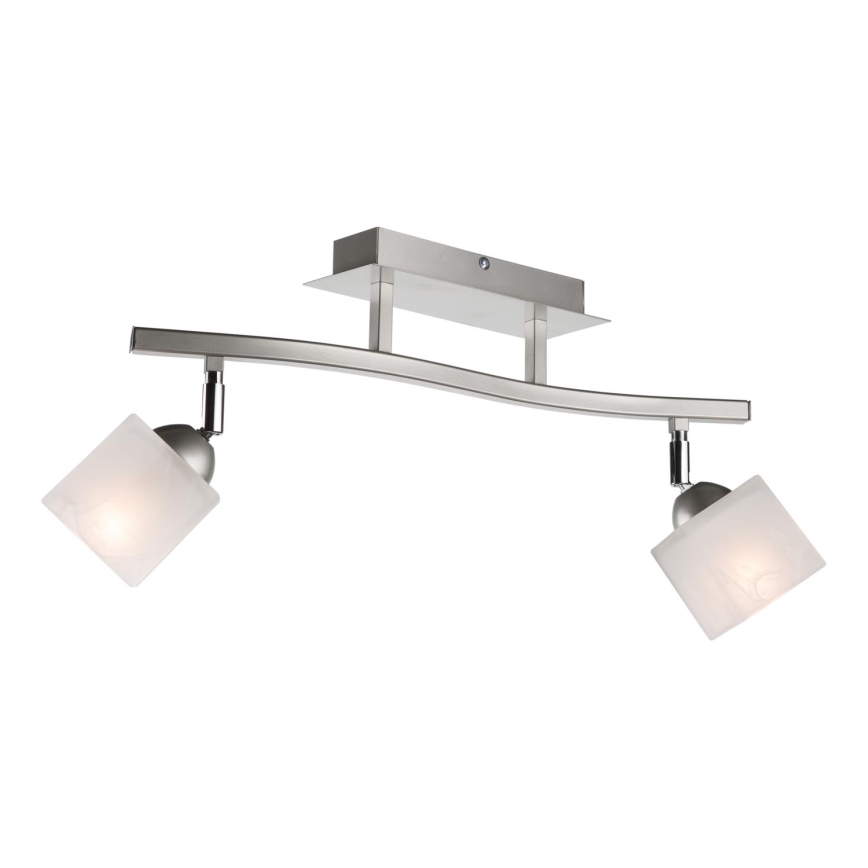 Faretto KLARA 2xE14/60W/230V cromo opaco