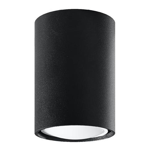 Faretto LAGOS 1xGU10/10W/230V 10 cm nero