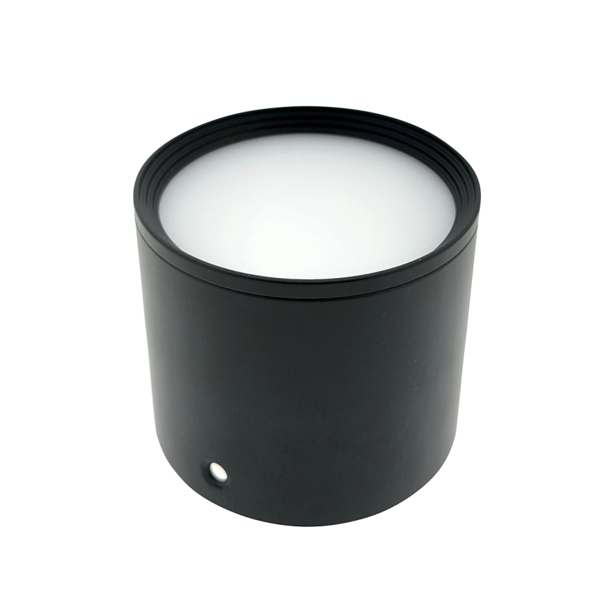 Faretto LED/5W/230V 3000/4000/6400K Ø 7,5 cm nero