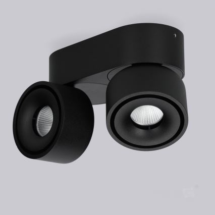Faretto LED dimmerabile LAHTI MINI 2xLED/9W/230V 3000K CRI 90 nero