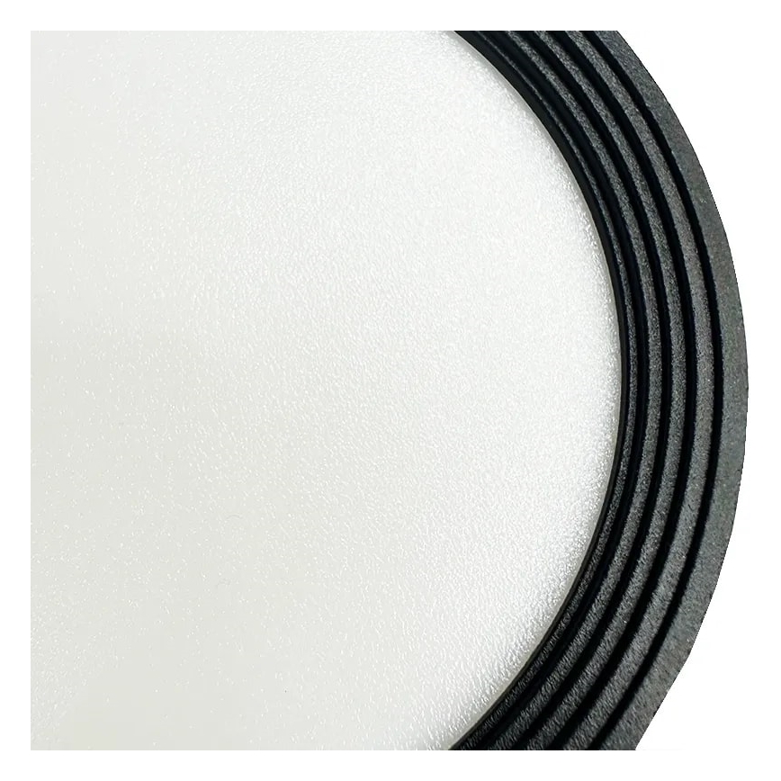 Faretto LED LED/12W/230V 4000K diametro 10 cm nero
