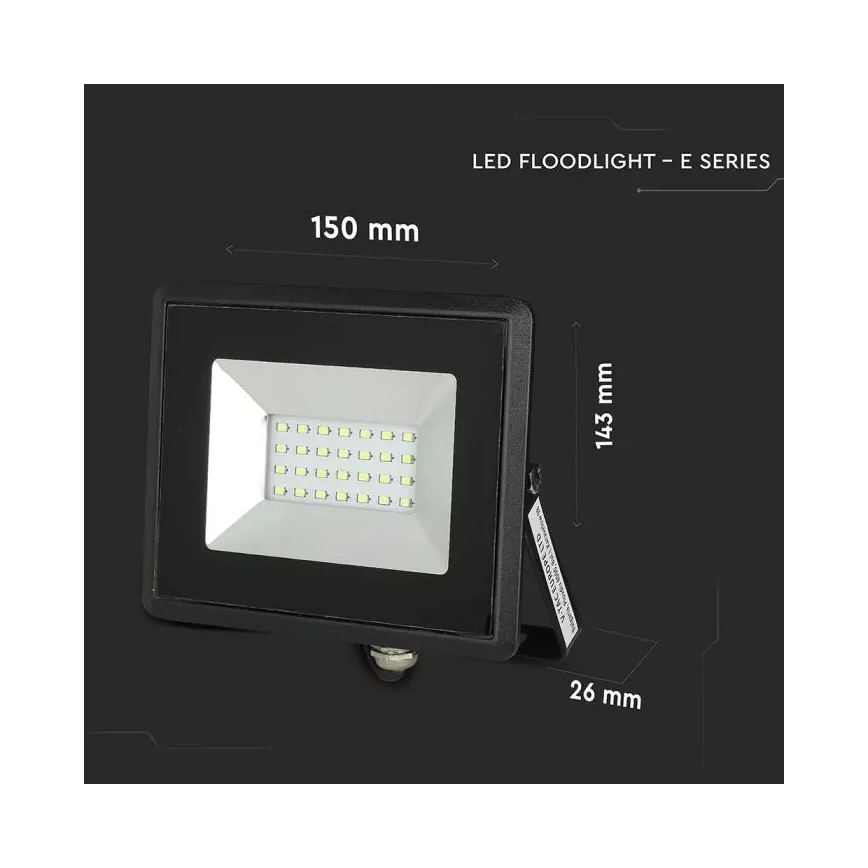 Faretto LED LED/20W/230V IP65 verde