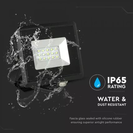 Faretto LED LED/20W/230V IP65 verde