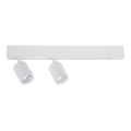 Faretto LED MAGNET LED/5W/230V + 2xGU10/60W 3000/4000K bianco