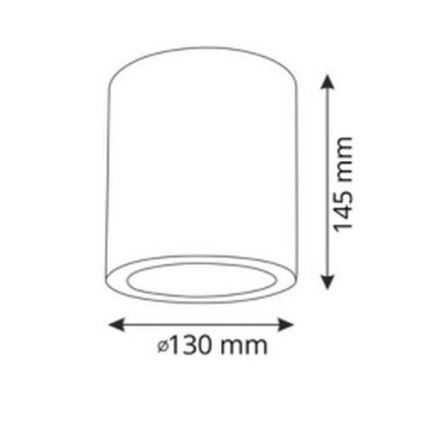 Faretto LED RGBW dimmerabile JUPITER 1xE27/6,5W/230V 2700-6500K Wi‑Fi Ø 13 cm nero