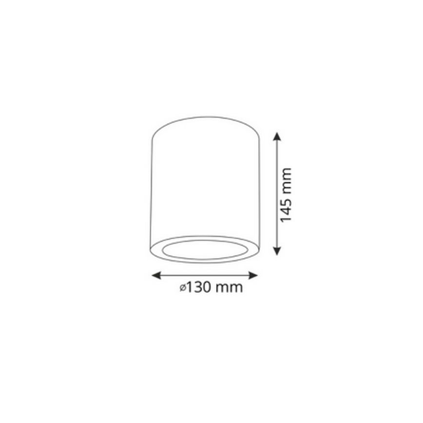Faretto LED RGBW dimmerabile JUPITER 1xE27/6,5W/230V 2700-6500K Wi‑Fi Ø 13 cm nero