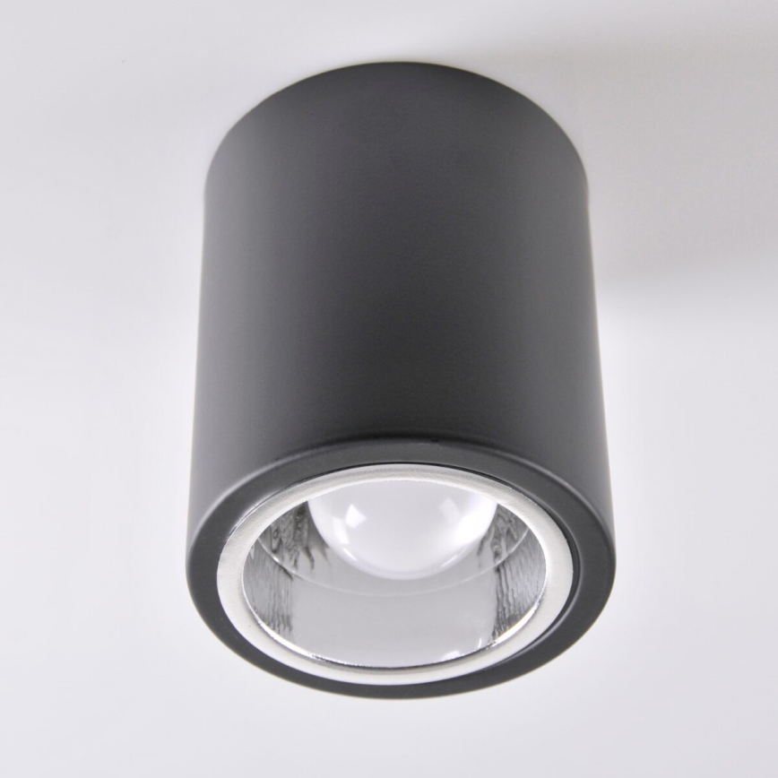 Faretto LED RGBW dimmerabile JUPITER 1xE27/6,5W/230V 2700-6500K Wi-Fi Ø 9,8 cm nero