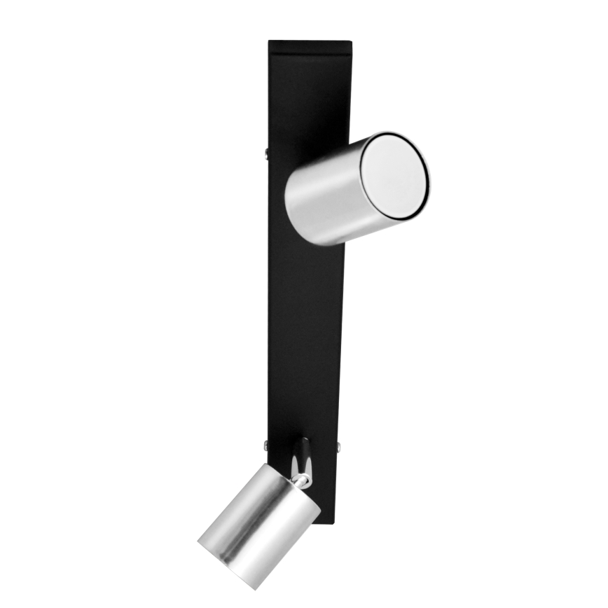 Faretto LED TUNE 2xGU10/4,8W/230V cromo opaco/nero