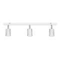 Faretto LED TUNE 3xGU10/4,8W/230V cromo opaco/bianco