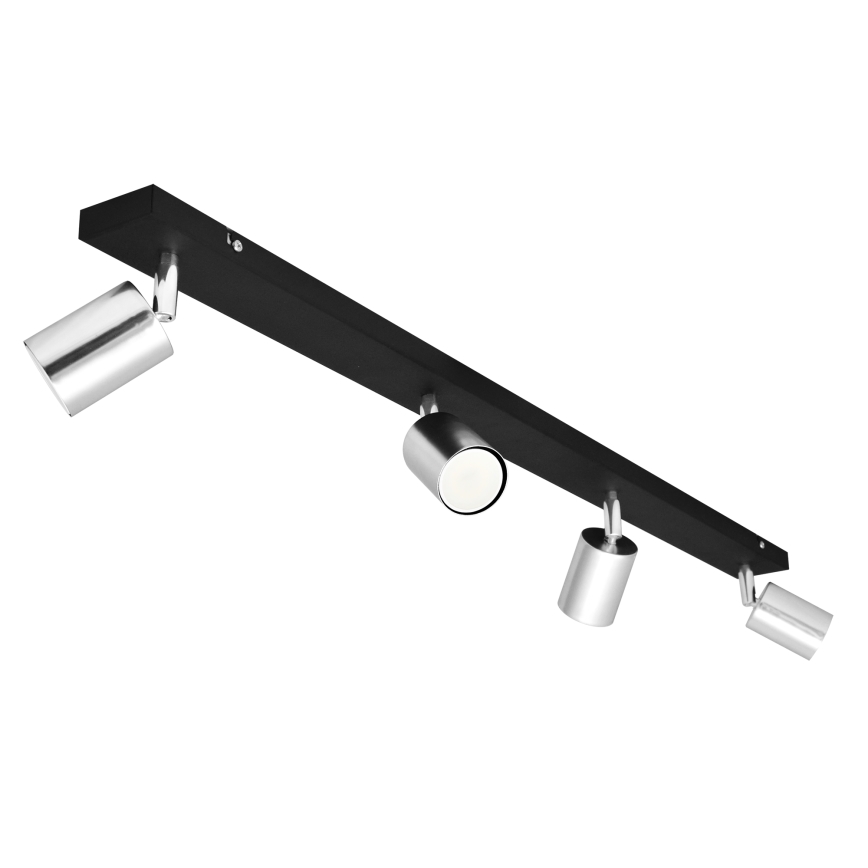 Faretto LED TUNE 4xGU10/4,8W/230V cromo opaco/nero