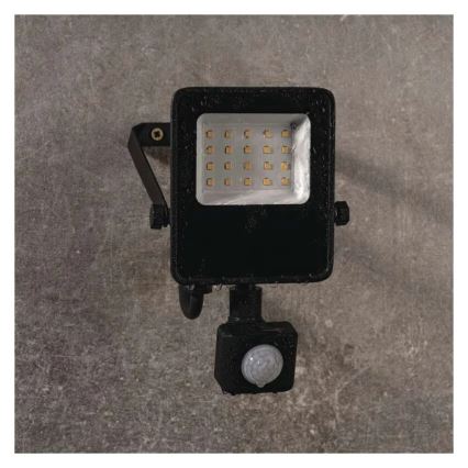 Faretto LED con sensore VISIO LED/10W/230V 4000K IP65