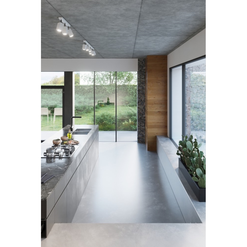 Sollux SL.0096 - Plafoniera MERIDA 2 2xGU10/40W/230V bianco
