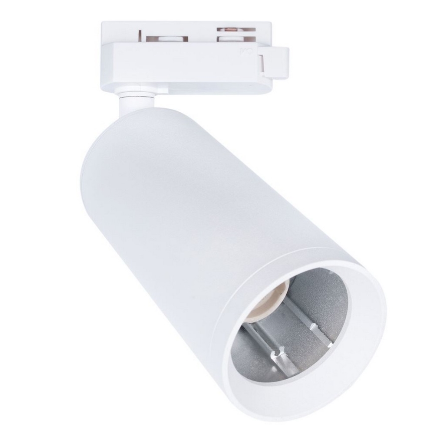 Faretto MICA per sistema a binario 1xGU10/25W/230V Monofase bianco