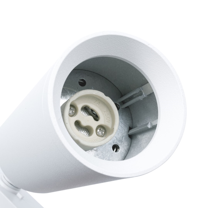 Faretto MICA per sistema a binario 1xGU10/25W/230V Monofase bianco