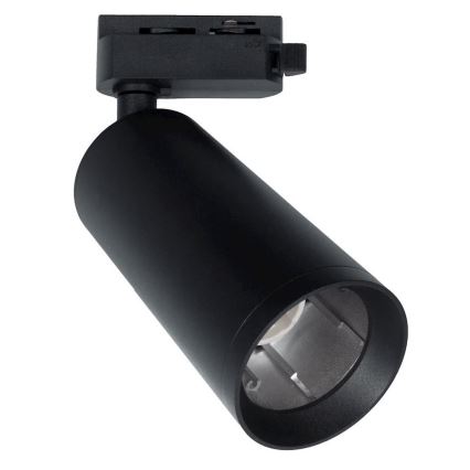 Faretto MICA per sistema a binario 1xGU10/25W/230V Monofase nero