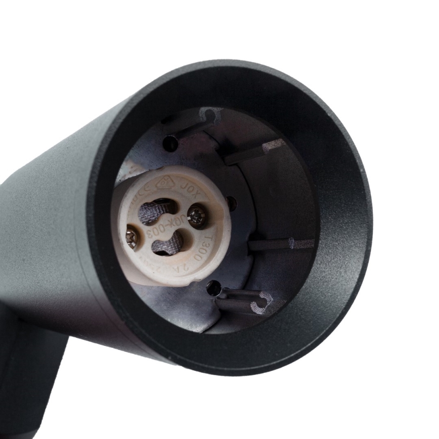 Faretto MICA per sistema a binario 1xGU10/25W/230V Monofase nero