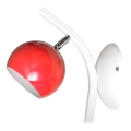 Faretto MORRIS 1xE27/15W/230V rosso