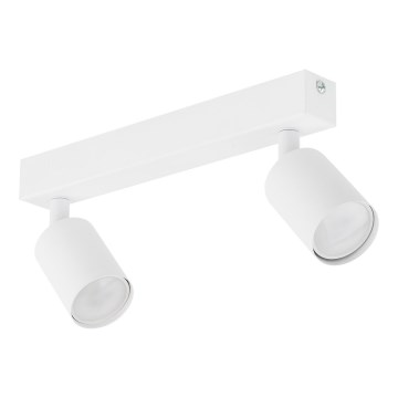 Faretto NEX 2xGU10/10W/230V bianco