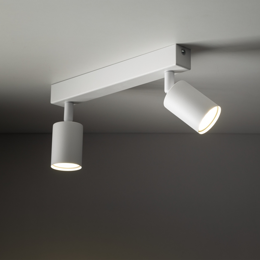 Faretto NEX 2xGU10/10W/230V bianco