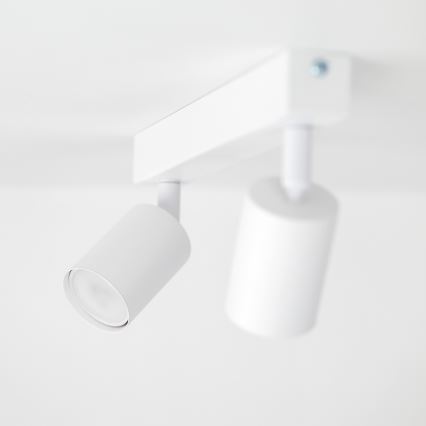 Faretto NEX 2xGU10/10W/230V bianco