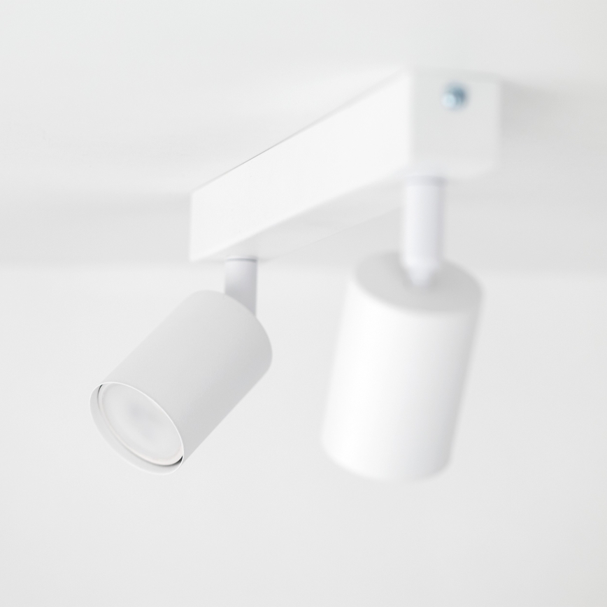 Faretto NEX 2xGU10/10W/230V bianco