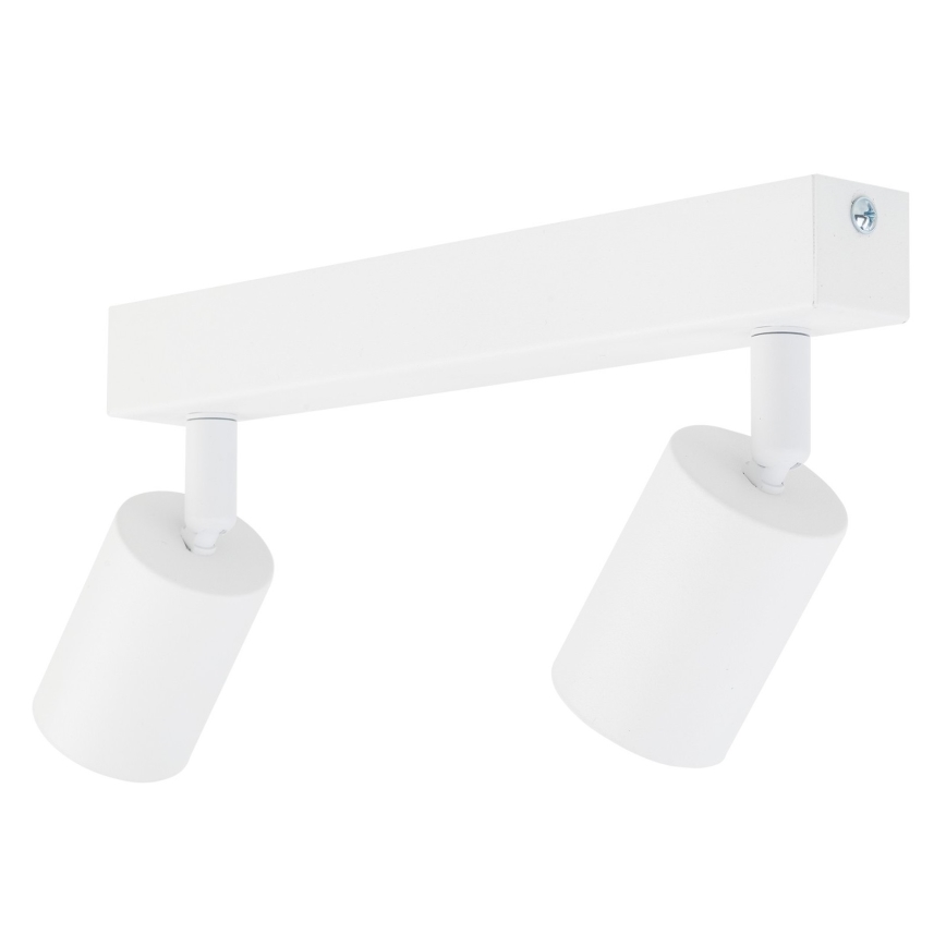 Faretto NEX 2xGU10/10W/230V bianco