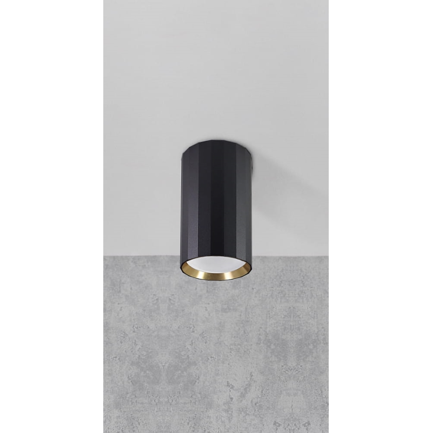 Faretto NICEA 1xGU10/10W/230V nero