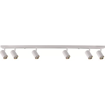 Faretto NICEA 6xGU10/10W/230V bianco