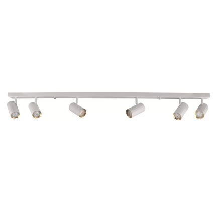 Faretto NICEA 6xGU10/10W/230V bianco