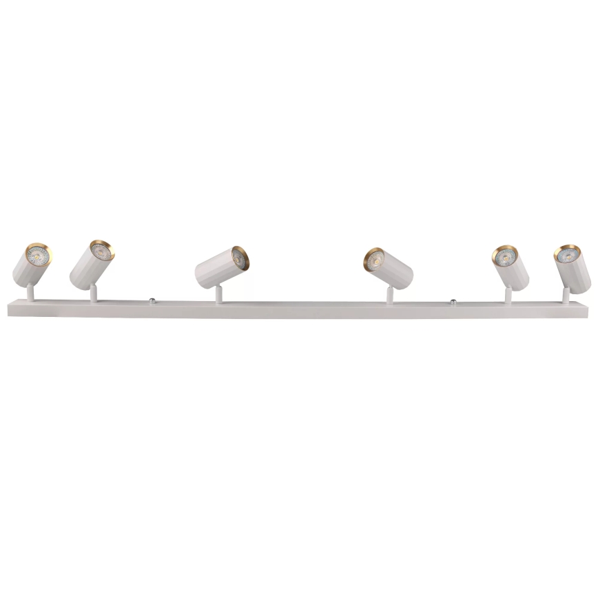 Faretto NICEA 6xGU10/10W/230V bianco