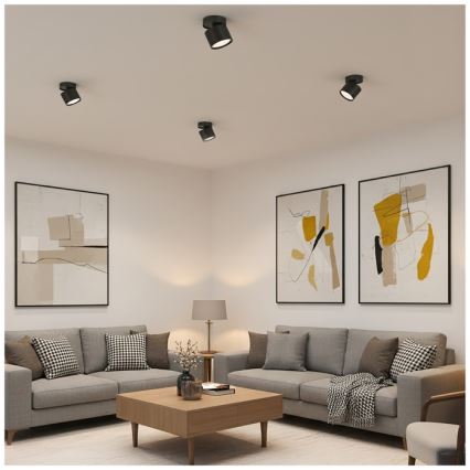 Faretto OH12F 1xGX53/35W/230V 8,5 cm nero