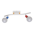 Faretto per bambini MORRISON 3xE27/15W/230V