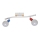 Faretto per bambini MORRISON 3xE27/15W/230V