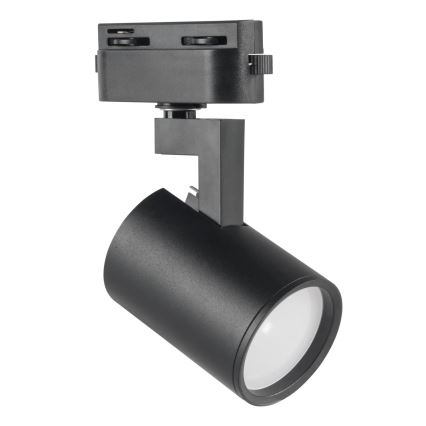 Faretto per sistema a binario LYNX 4xGU10/10W/230V + 2 x 75 cm sistema a binario nero