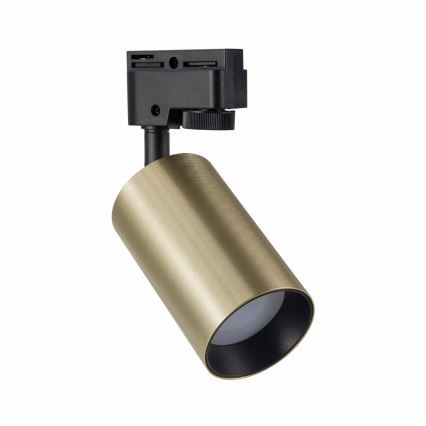Faretto per sistema a binario MARIBEL 1xGU10/10W/230V oro
