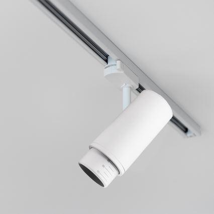 Faretto per sistema a binario MICA 1xGU10/25W/230V Monofase bianco