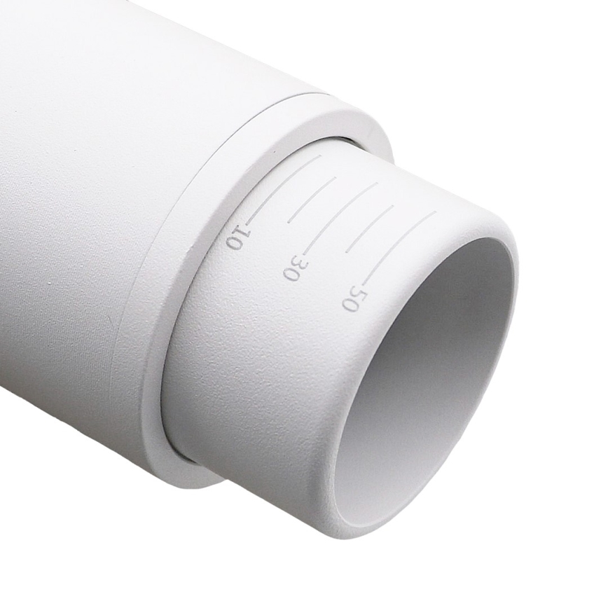 Faretto per sistema a binario MICA 1xGU10/25W/230V Monofase bianco
