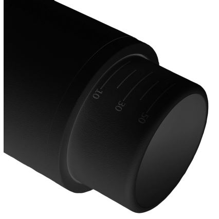 Faretto per sistema a binario MICA 1xGU10/25W/230V Monofase nero