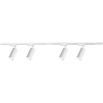 Faretto per sistema a binario MICA 4xGU10/10W/230V bianco