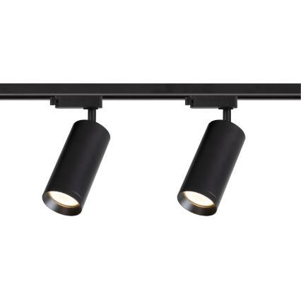 Faretto per sistema a binario MICA 4xGU10/10W/230V nero