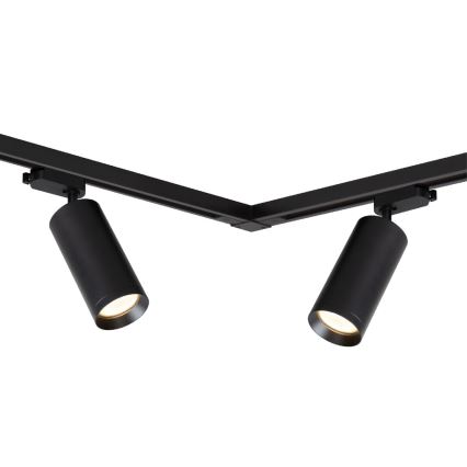 Faretto per sistema a binario MICA 4xGU10/10W/230V nero