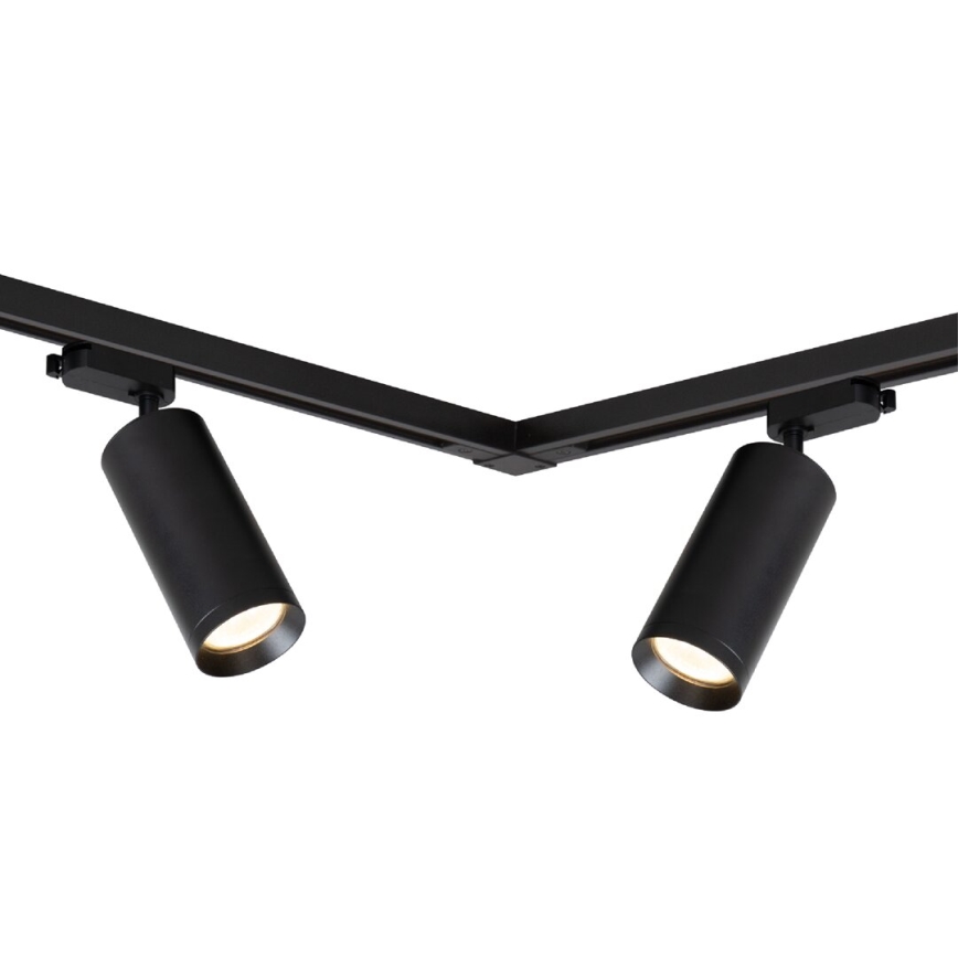Faretto per sistema a binario MICA 4xGU10/10W/230V nero