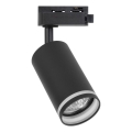 Faretto per sistema a binario monofase PIPE 1xGU10/10W/230V nero