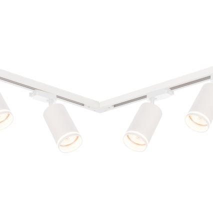 Faretto per sistema a binario PIPE 6xGU10/10W/230V, bianco