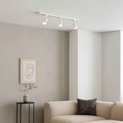 Faretto per sistema a binario TIGER 3xGU10/10W/230V bianco