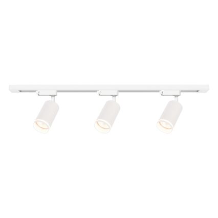 Faretto per sistema binario PIPE 3x GU10/10W/230V bianco