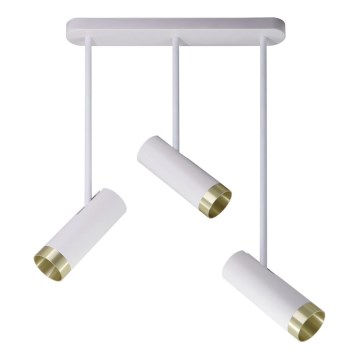 Faretto PORTO 3xGU10/10W/230V bianco